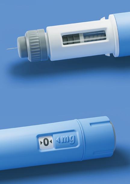 Closeup of GLP-1 Distributors 